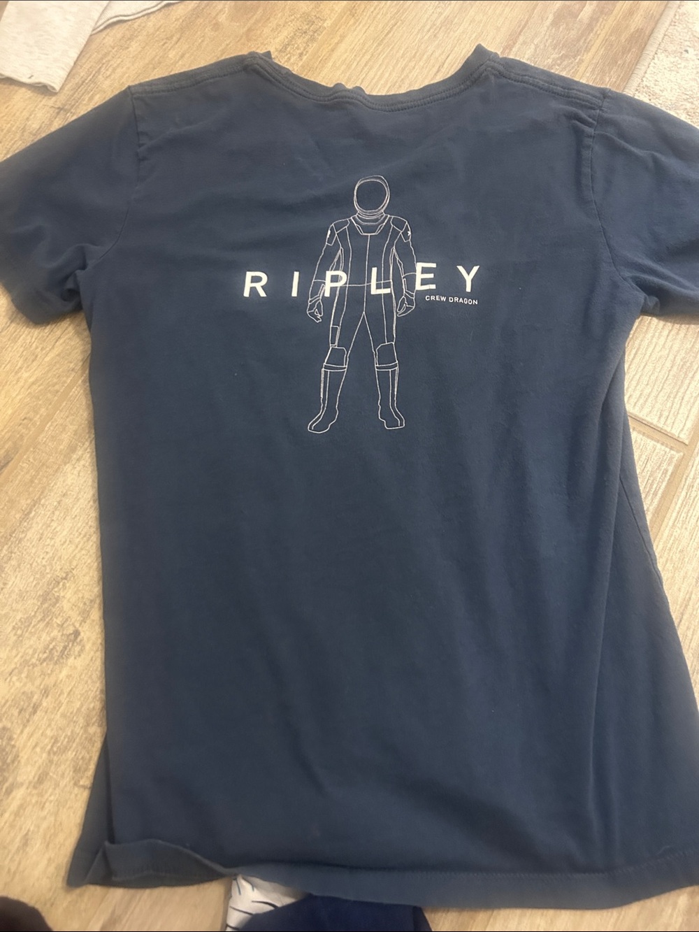Ripley Astronaut Graphic Tee - Navy Blue